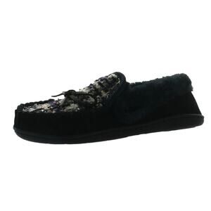 Charter Club Women's Dorenda Moccasin Slippers Navy Blue Size 8